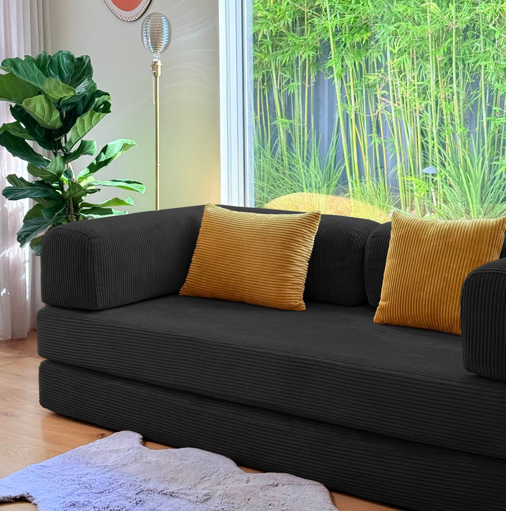 Nova Sofa Bed-Black